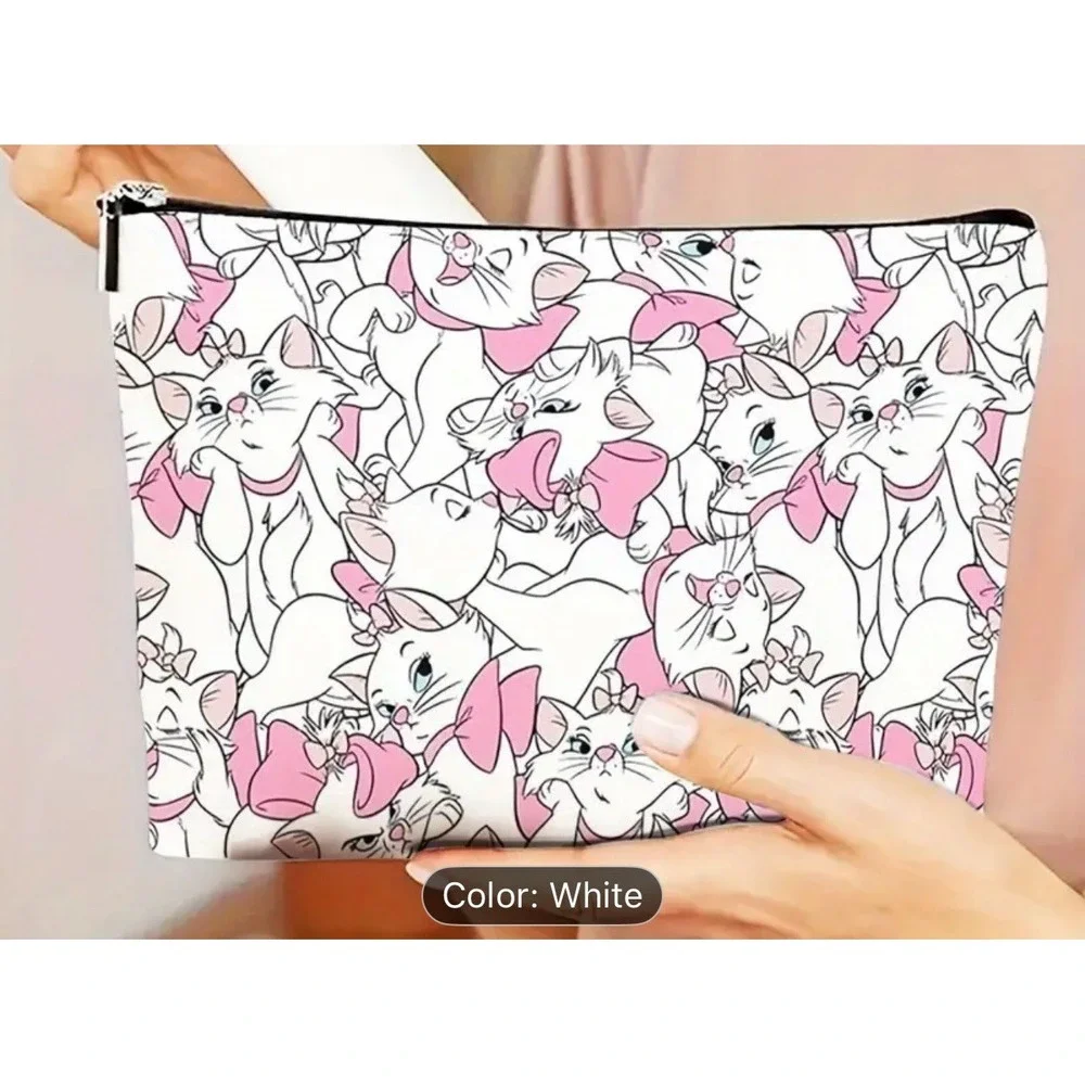 Aristocats Marie Pink Disney Cute‎ Makeup Bag - New